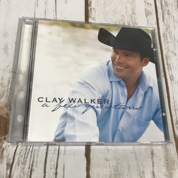Clay Walker A Few Questions Audio Music CD country Y2K - Picture 1 of 4